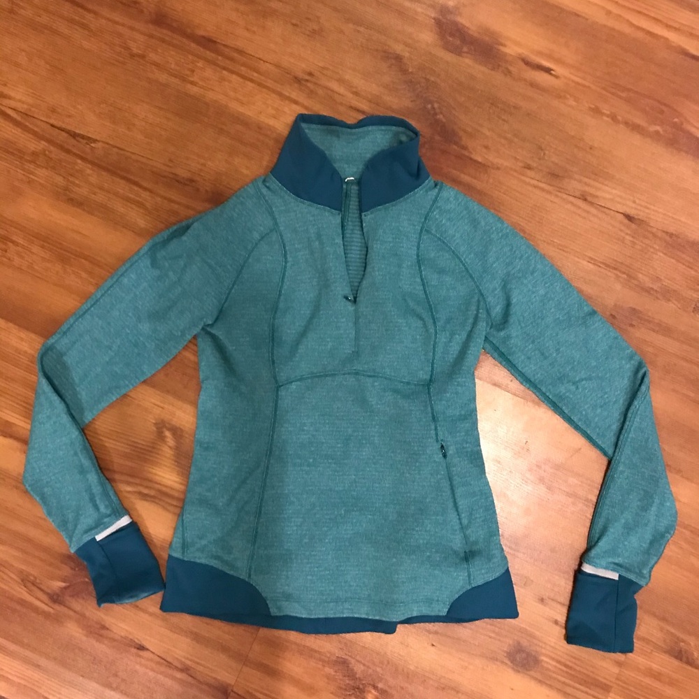 Lululemon EUC Runderful 1/2 zip pullover